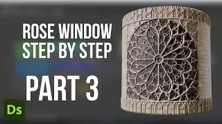 Substance Designer Step-by-Step tutorial | Part 3 | Rose Window | Fully procedural creation series