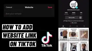 How To Add Clickable Website Link on TikTok Tutorial (Link in Bio)