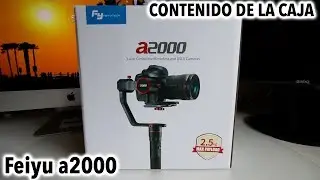 FeiyuTech a2000 | Estabilizador | Contenido de la caja