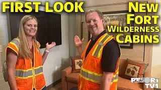 FIRST LOOK at the NEW Fort Wilderness DVC Cabins - Full Tour - Walt Disney World 2024