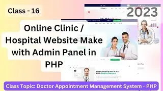 Online Doctor Appointment Management System in PHP | Code Camp BD | #Class16 #php_project #website