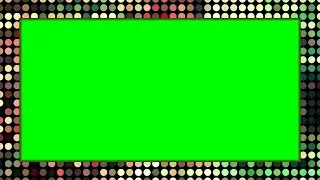 LEDS Frame MOTION BORDER💯| #greenscreen​ effects - chroma key animations Footage VIDEO HD *1080*