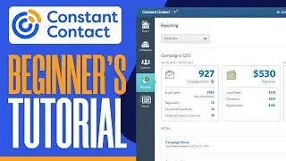 Constant Contact Tutorial For Beginners | How to Use Constant Contact 2024