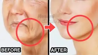 Anti-Aging Face Lifting Massage You Must Do Every Day!🔥Reduce Laugh Lines, Wrinkles, Double Chin