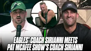 Eagles Coach Sirianni Responds To Pat McAfee Shows Impression Of Him By Ty Schmit