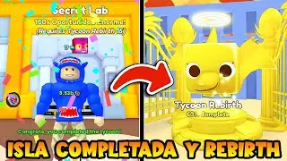 COMPLETO TODA LA ISLA DINO Y HAGO REBIRTH EN PET SIMULATOR 99 DE ROBLOX!!!