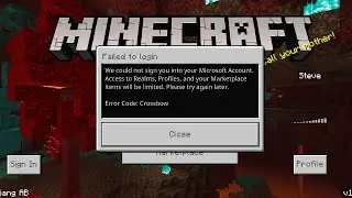 How To Fix Error Code Crossbow In Minecraft Switch & PE.