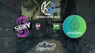 [ ⚡ ] kTVCSS: SPRING OPEN 2024 | GRAND FINAL | BO5 | MAP4 🎲 SFB VS KPAПИVA 🎲 de_mirage [ 14 / 19 ]