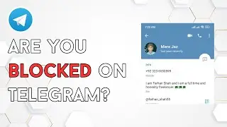 How to Know if Someone Blocked you on Telegram