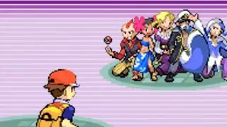 Red vs Elite Four of Hoenn!! [Pokemon Emerald]