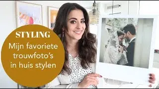ONZE TROUWFOTO'S OPHANGEN! DIY FOTOWAND