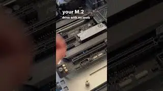 Easiest Way to Install a M.2 Drive! - Asus Q-Latch 
