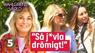 Wahlgrens värld | Pernilla Wahlgren klaschar med bröllopsplaneraren i Spanien! | Kanal 5 Sverige
