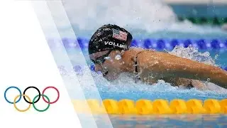 Dana Vollmer breaks World Record - Womens 100m Butterfly | London 2012 Olympics Games