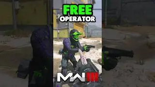 *DON'T MISS* Free Operator Unlock in MW3