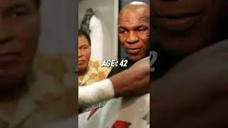 The evolution of Mike Tyson 🤯 #miketyson #evolution #boxing #age #goat