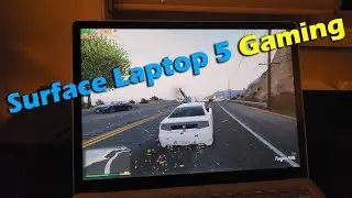 Gaming On the Microsoft Surface Laptop 5 #surface