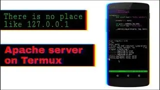 how to install Apache server on termux | run Apache2 service in termux