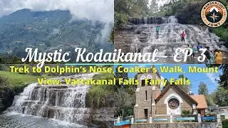 Mystic Kodaikanal | Waterfalls, Viewpoints, Hidden Trails | Fairy Falls | Dolphins Nose | EP3 | 4K