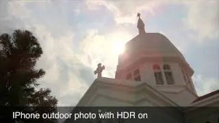 What is HDR on iPhone Camera - Image Comparison