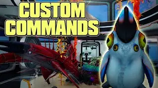 GET YOUR OWN MINI LEVIATHANS WITH CUSTOM COMMANDS!  -  Subnautica & Below Zero Mod Highlight