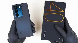 ZTE Axon 40 Ultra Unboxing + Gameplay - ASMR