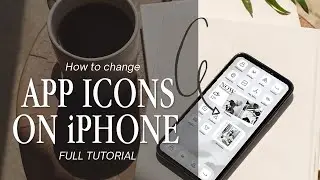 🆕 How to Change App Icons on iPhone (2023) | iPhone iOS 17 / iOS 16 [FULL TUTORIAL]