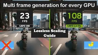 Lossless Scaling  guide | Multi frame generation & upscaling for any game