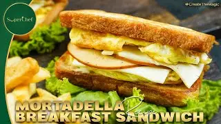 Mortadella Breakfast Sandwich Recipe | Quick & Delicious Breakfast Idea