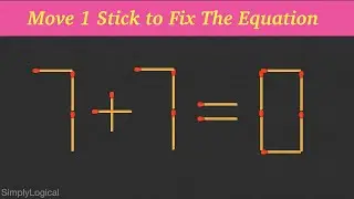 5 Clever Matchstick Puzzles To Improve Logical Skills