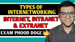 Types of Internetworking | Internet, Intranet & Extranet