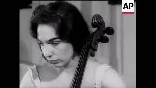 Topless Cellio - Charlotte Moorman performing John Cage