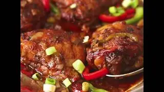 Slow Cooker Jamaican Brown Stew Chicken