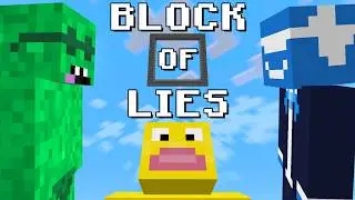 Playing Block of Lies in Minecraft