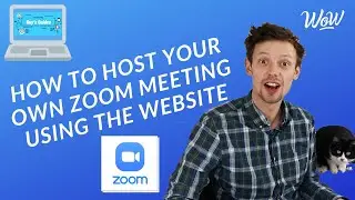 Guy's Guides for Seniors:  How to Host your own Meeting on Zoom using the website