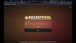 Registering Your Node with the Network using Rocketpool on Ethereum Mainnet