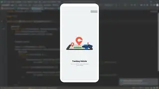 Splash Screen with beautiful Animations of Vehicle tracking app in android studio (Java).