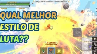 Showcase de todos estilos de luta do king piece (legacy)!! Qual será que é o melhor???