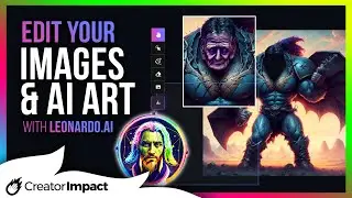 How to Edit image in Leonardo AI Canvas Editor (AI Photo Editing & Ai Art)