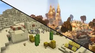 Transforming A Minecraft Desert Village