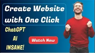 Advance ChatGPT AI Guide Create Website with One Click