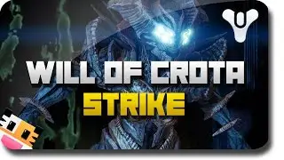 Destiny Dark Below DLC - Will of Crota Strike Gameplay (Destiny DLC Strike)