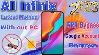 Infinix Hot 8 x650c FRP Bypass Google Account bypass | Without PC