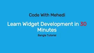Learn WordPress Custom Widget Development in 30 minutes