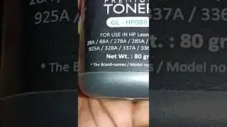 Best 88a toner #best toner #best powder for laser printer 🖨️ best 88a Cartridge