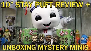 UNBOXING: 10 Stay Puft Funko Pop! + 16 Ghostbusters Mystery Minis!