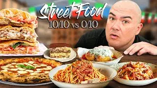 Italian STREET Food!! 🇮🇹 From North to South I tried all.