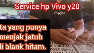 SERVICE HP VIVO Y20 LAYAR BLANK HITAM. GANTI LCD