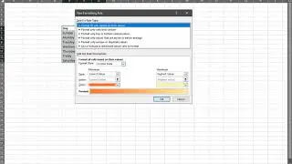 Apply color to alternate rows in excel