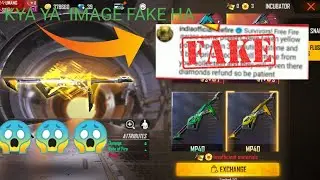 garena free fire mp40 scam || fake news ha ya real ha